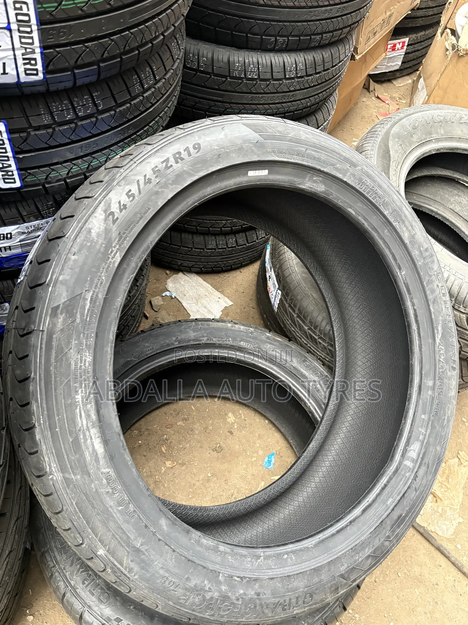 245/45r19 Goddard Tyre