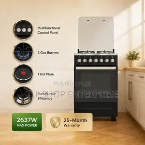 Syinix Q60GC3 60×60 3+1 Standing Cooker