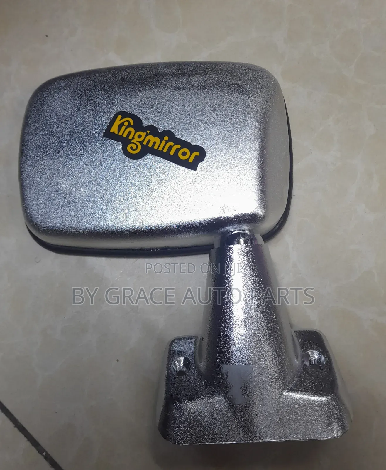 2 Hole Hilux Chrome Side Mirror
