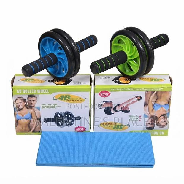 AB Roller Wheel Set With Kneeling Mat