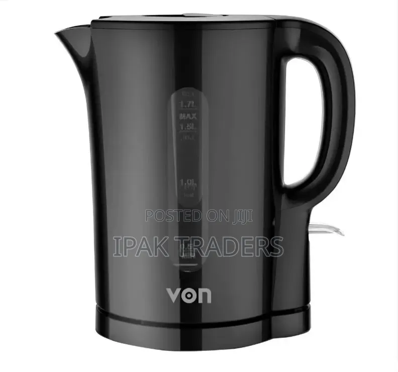 *Von Cordless Kettle(1.7ltrs)
