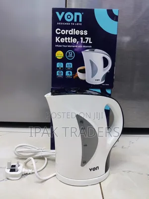 *Von Cordless Kettle(1.7ltrs)