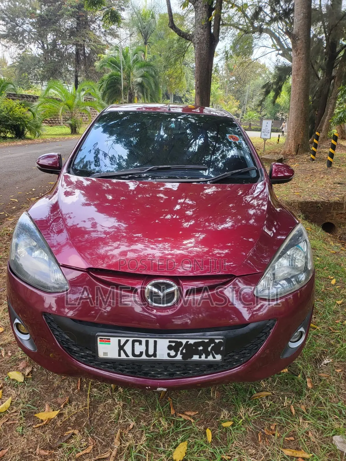 Mazda Demio 2012 Maroon