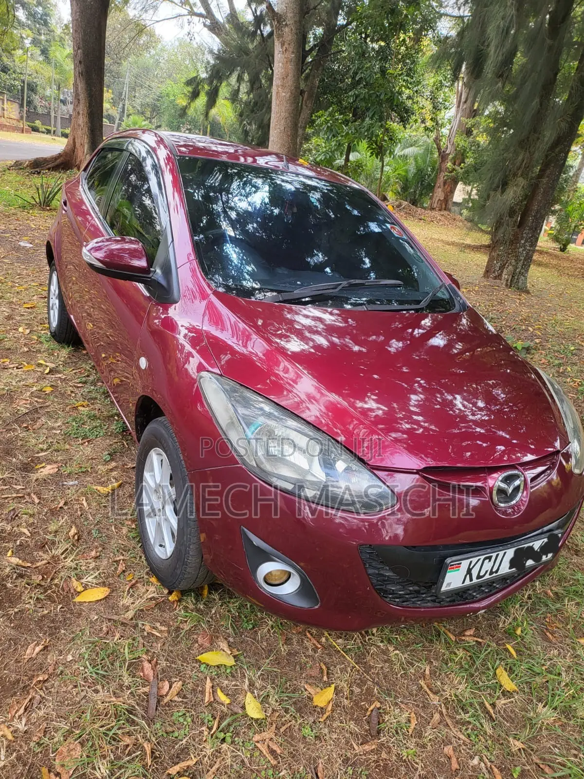 Mazda Demio 2012 Maroon