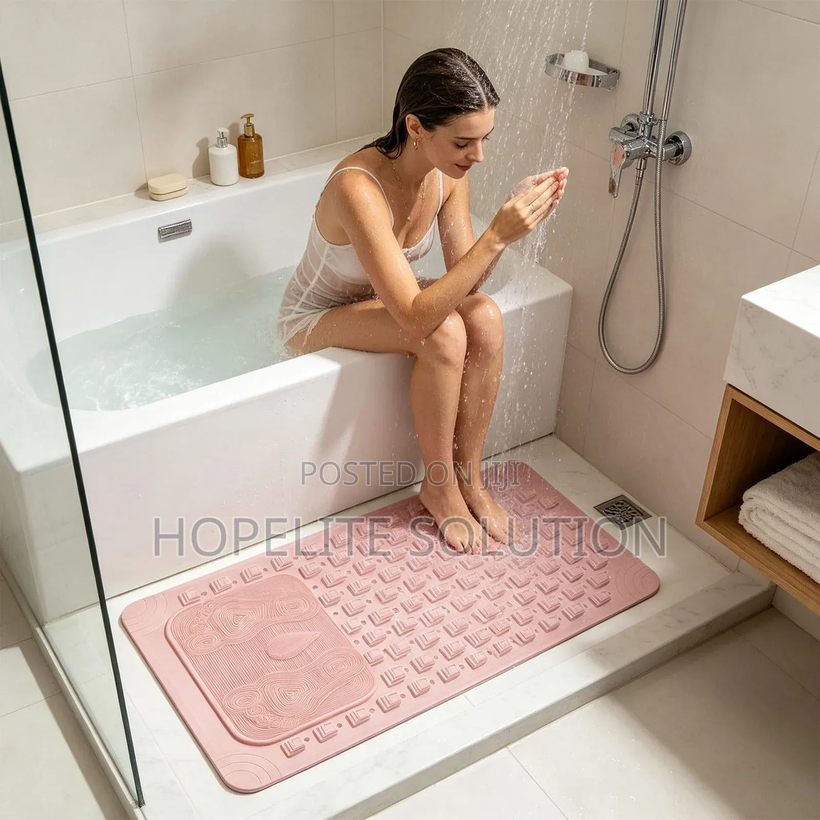 Shower Bathtub Anti-Slip Mats Size 48 * 78 Cm