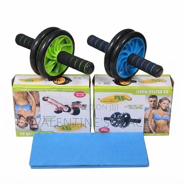 AB Roller Wheel Set With Kneeling Mat - thumbnail 2