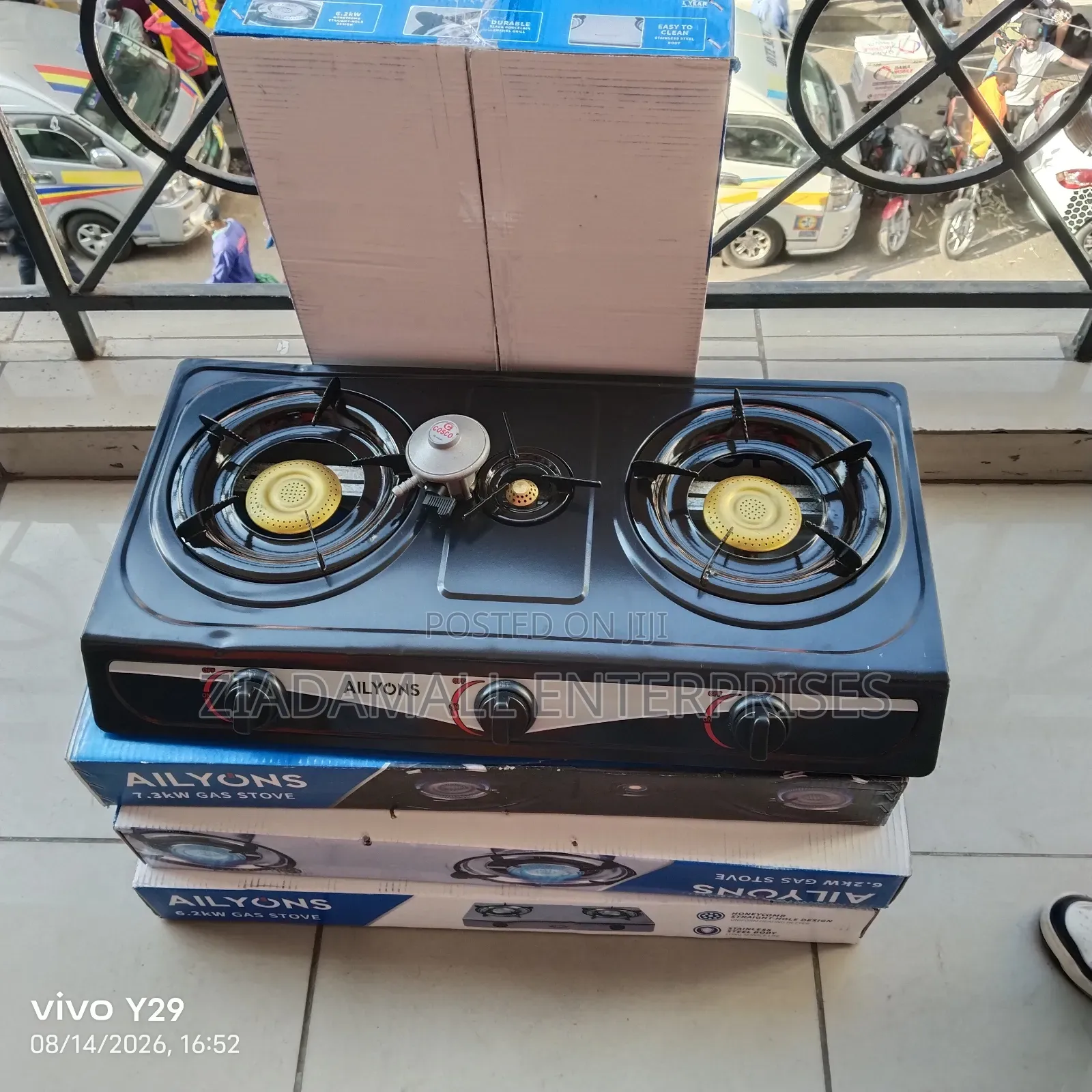 With Years Warranty New 3burner Table Top Cooker