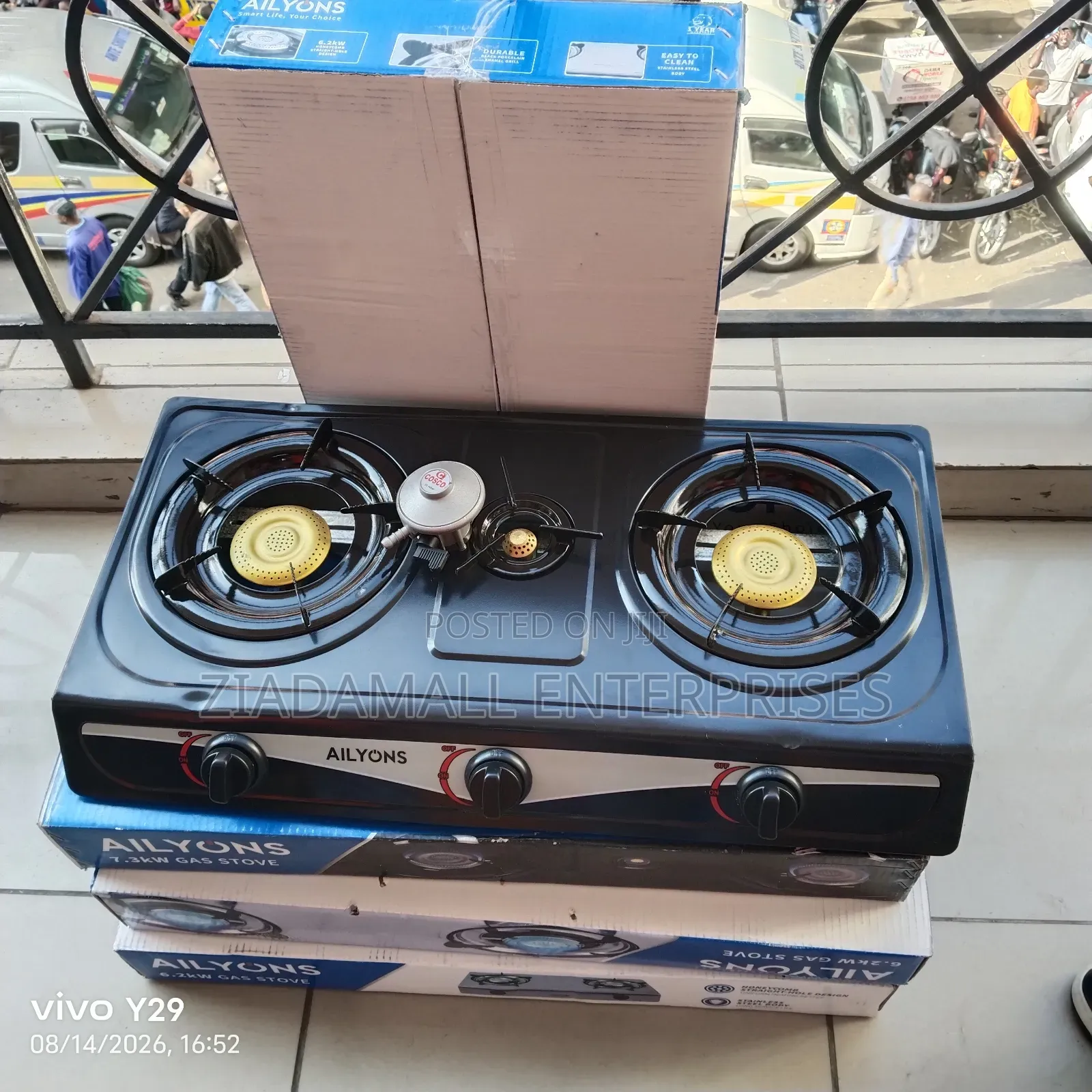With Years Warranty New 3burner Table Top Cooker
