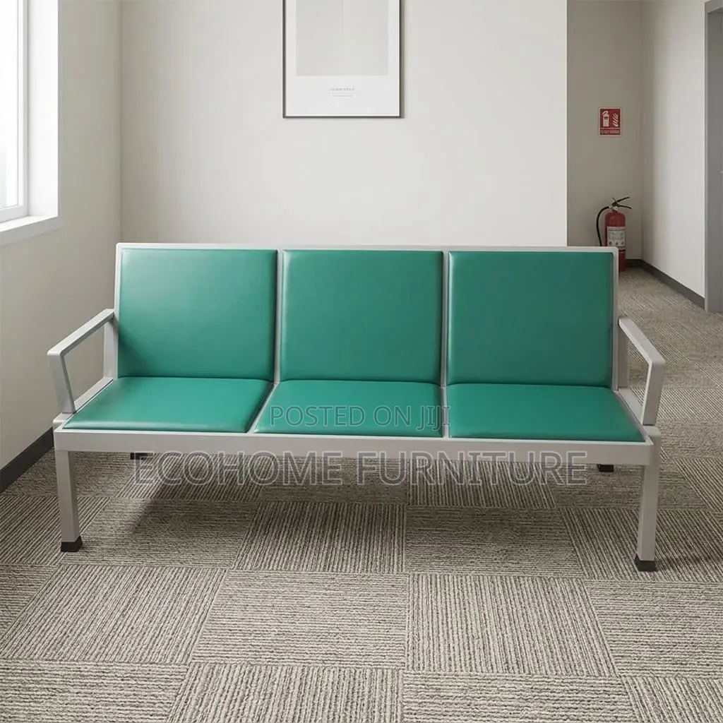 Visitor Bench – 3 Seater Office Reception Seating