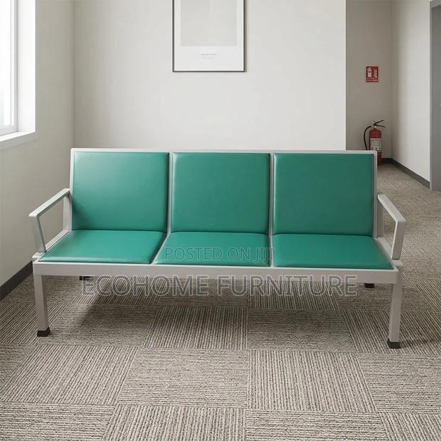 Visitor Bench – 3 Seater Office Reception Seating - main view