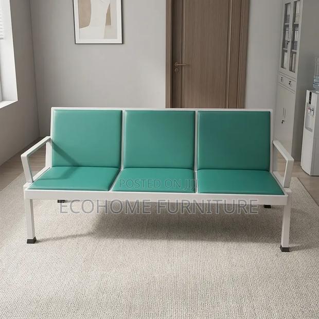 Visitor Bench – 3 Seater Office Reception Seating - thumbnail 2