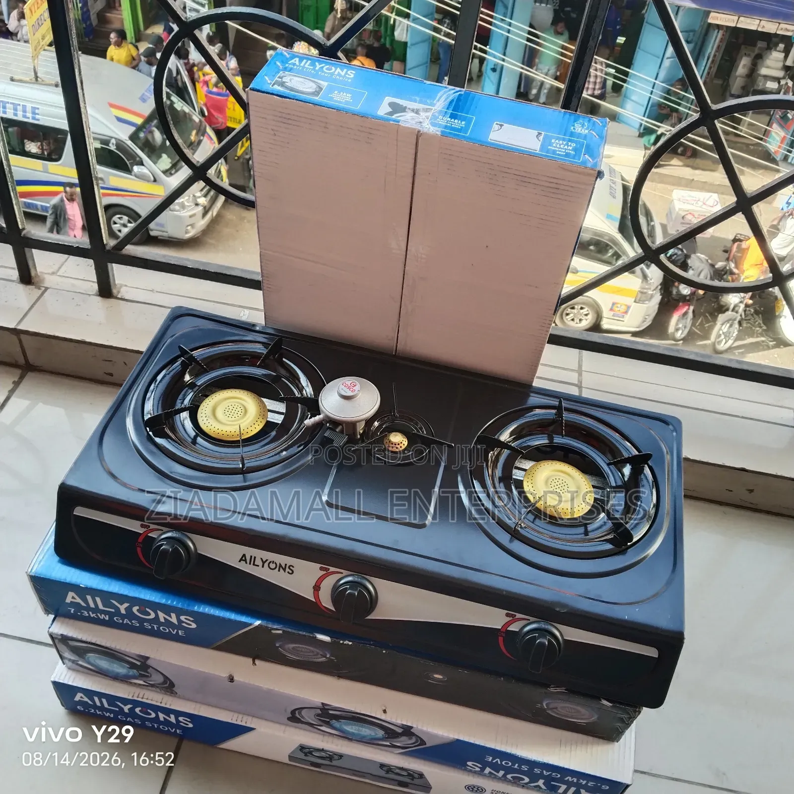 Modern Cooker. Digital 3burner Home Cooker. Verified