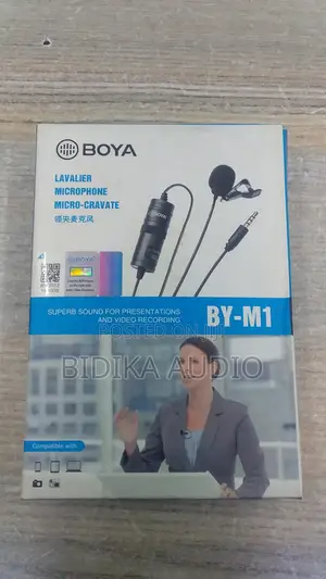 BOYA BY-M1 Universal Clip-on Lapel Mic With 6-Meter Extended Audio