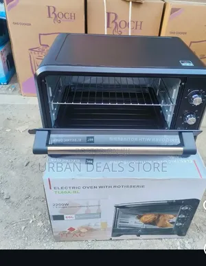 Tlac Electric Ovens — With Rotisserie 60 Litres