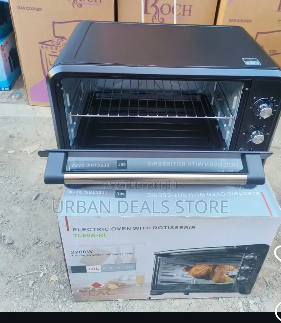 Tlac Electric Ovens — With Rotisserie 60 Litres