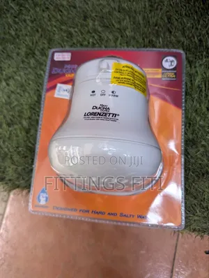 Lorenzetti 4-Temperature Shower Head – Fresh, Hard Salty Water