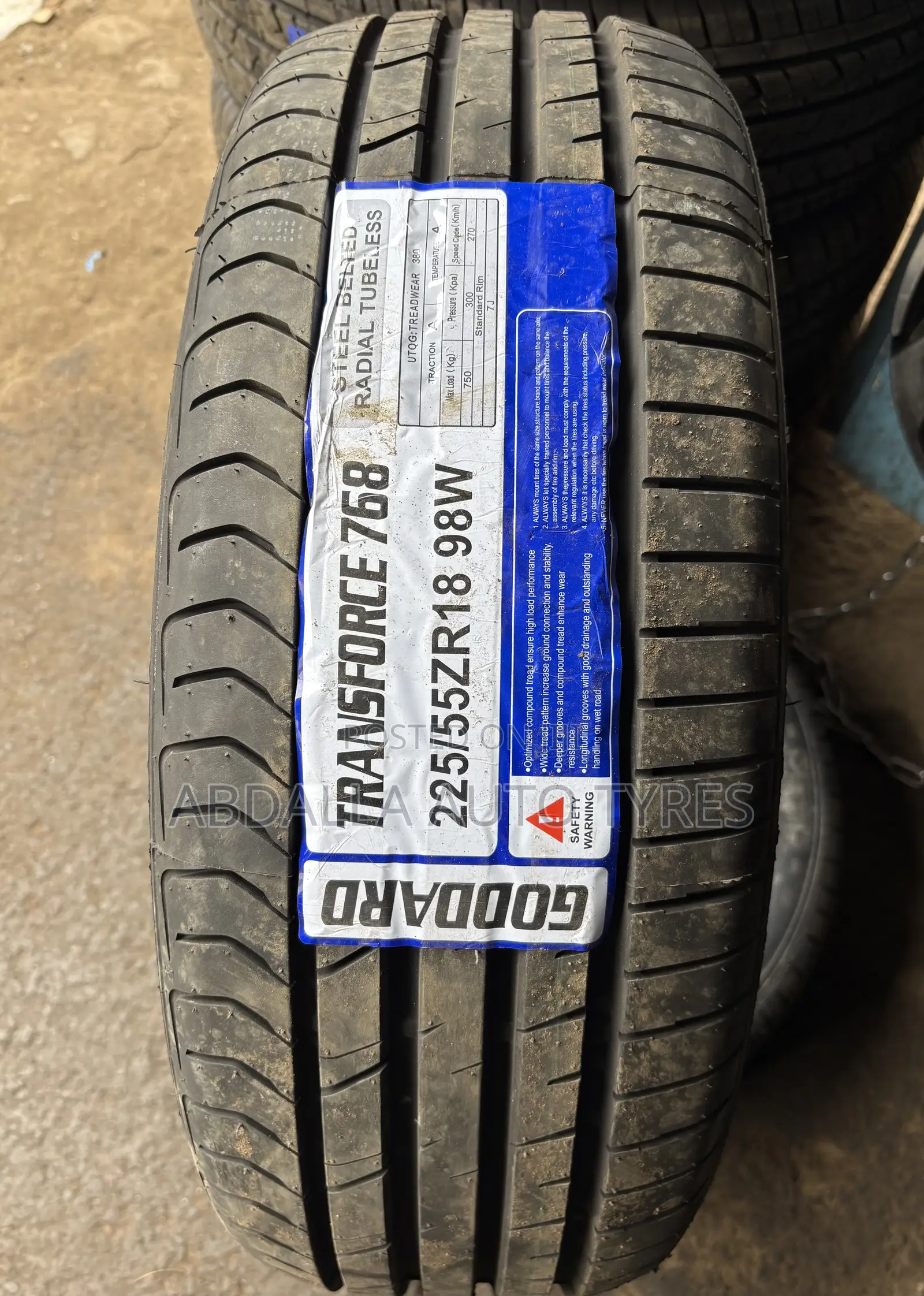 Goddard 225/55r18