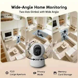 Oraimo Vigicam 3MP Ultra HD Night Vision IP Camera