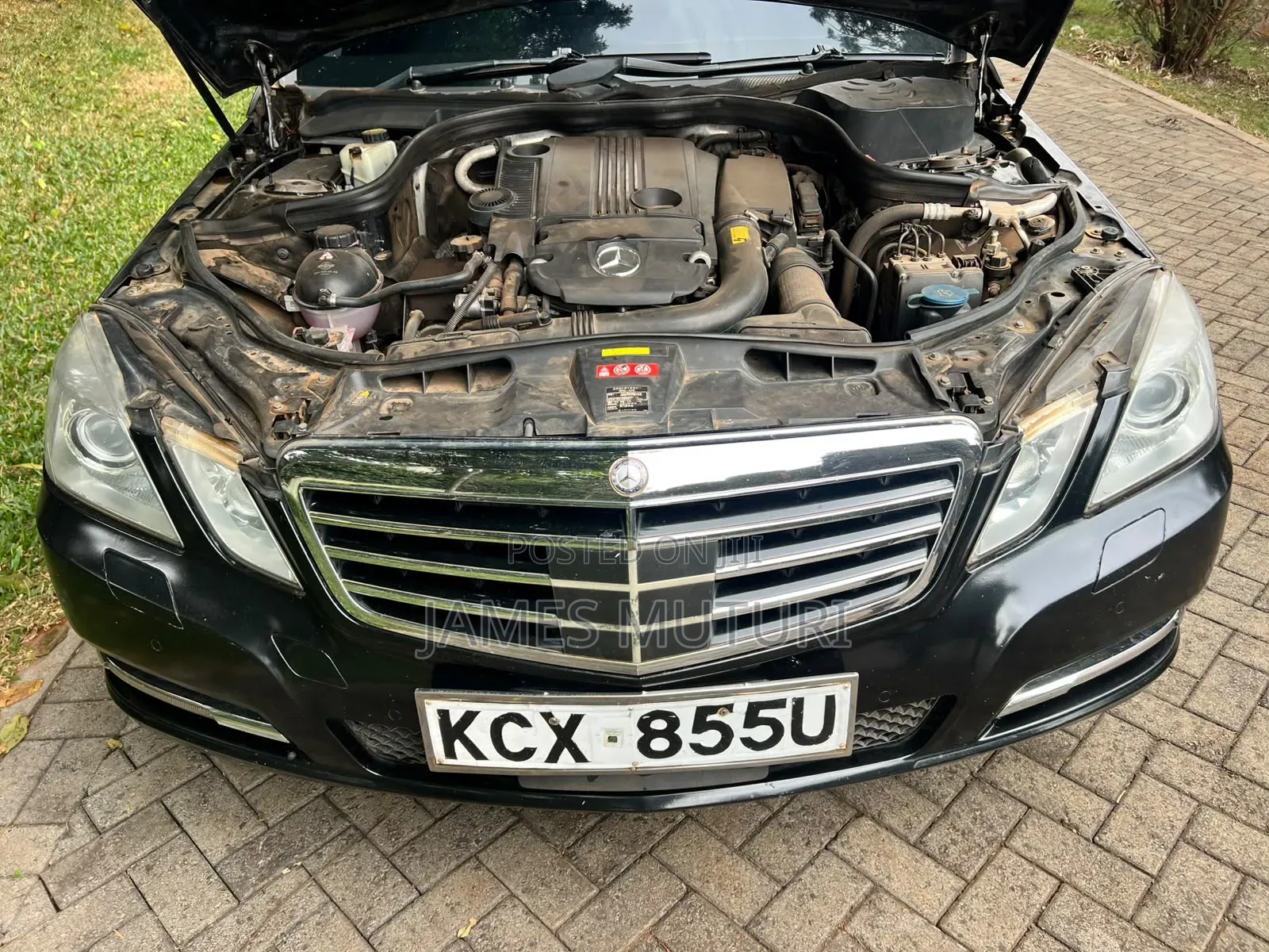 Mercedes-Benz E250 2012 Black