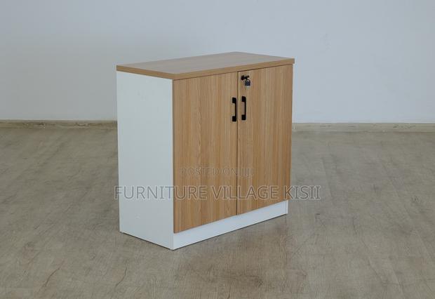 Office Cabinet: Executive Wooden Storage Cabinet