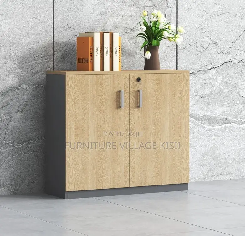 Office Cabinet: Executive Wooden Storage Cabinet