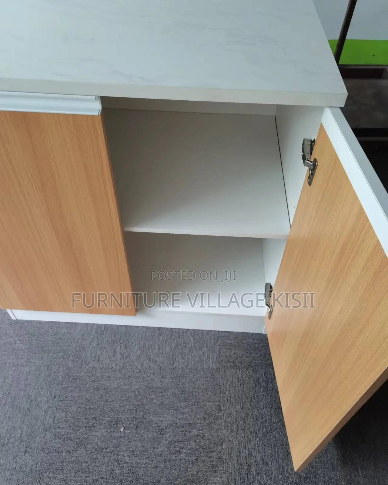 Office Cabinet: Executive Wooden Storage Cabinet