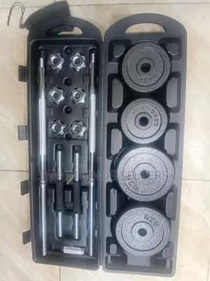 50KG Cast Iron Dumbbell Set – Heavy Duty Fitness Weights