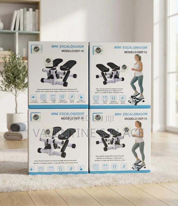 Mini Stepper With Resistance Bands