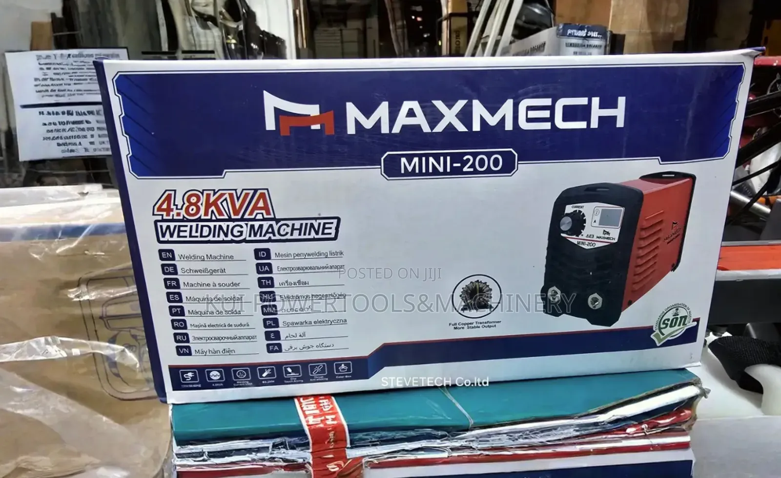 Maxmech MINI 200 Welding Machine/ 4.8Kva Welding Machine