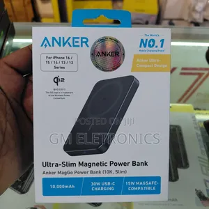 Anker MagGo Ulta-Slim Magnetic Power Bank.