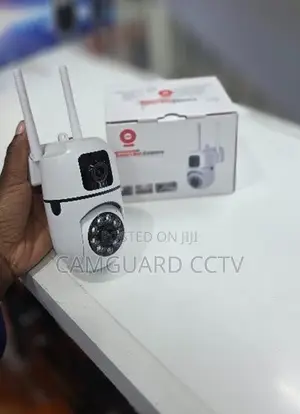 V380 Outdoor Smart Dual Lens Pan Tilt Security Camera