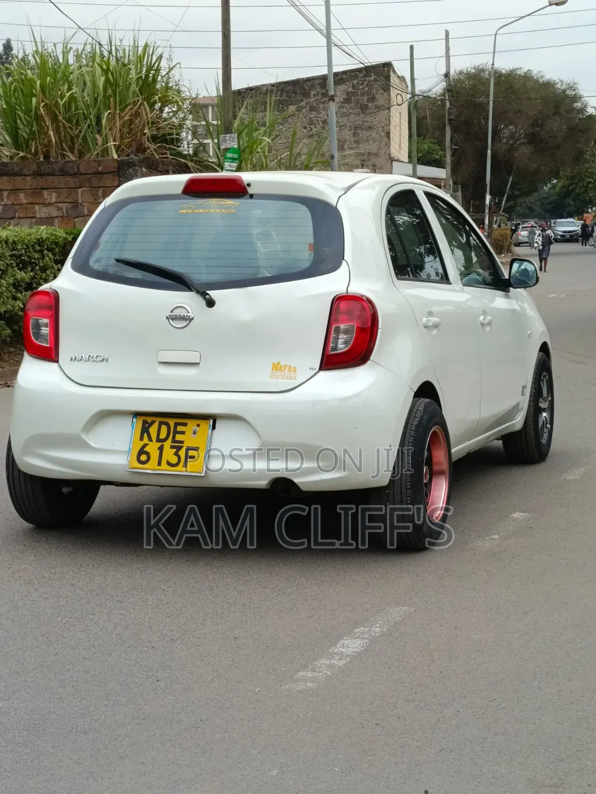 Nissan March 2014 White