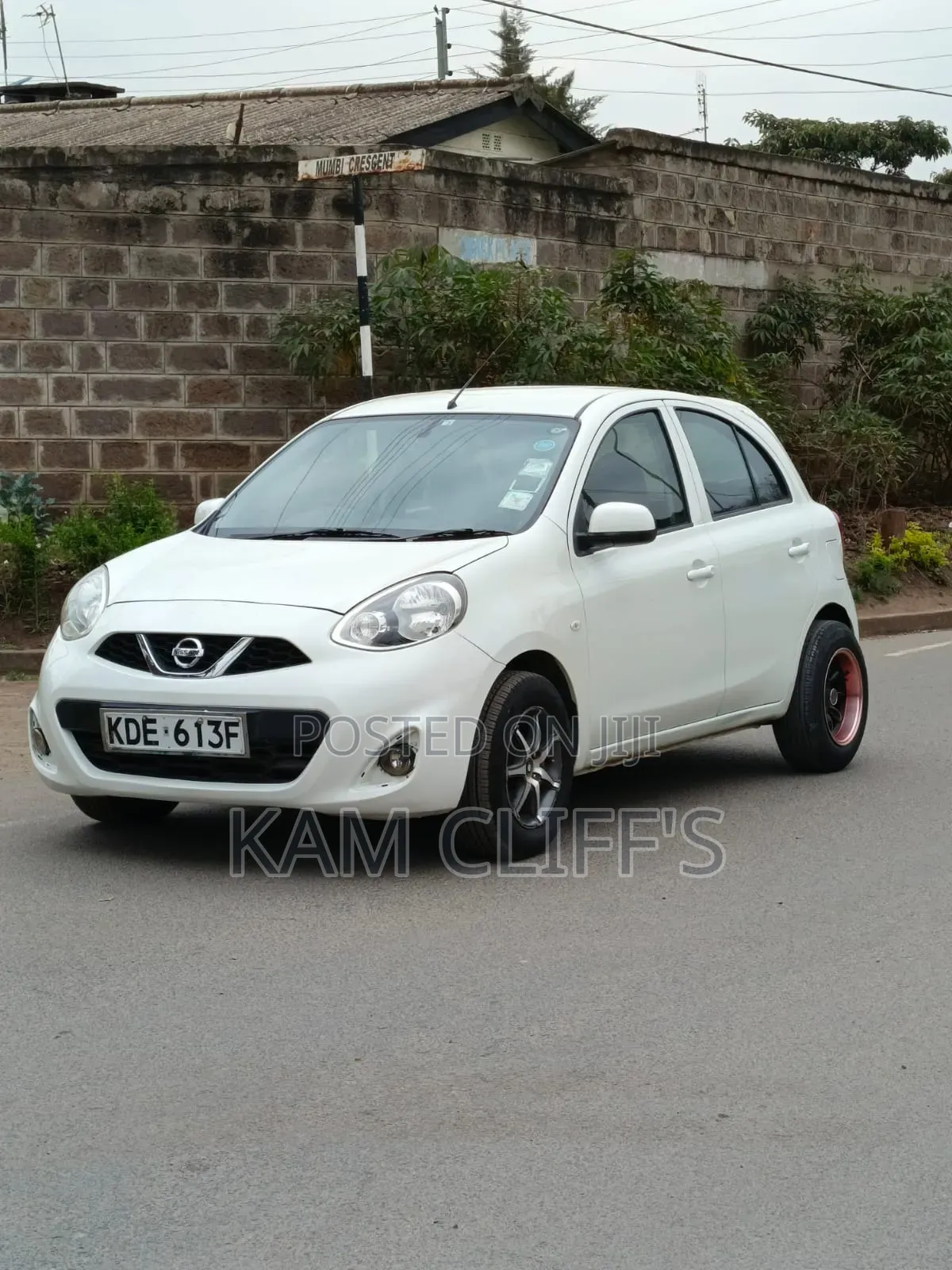 Nissan March 2014 White