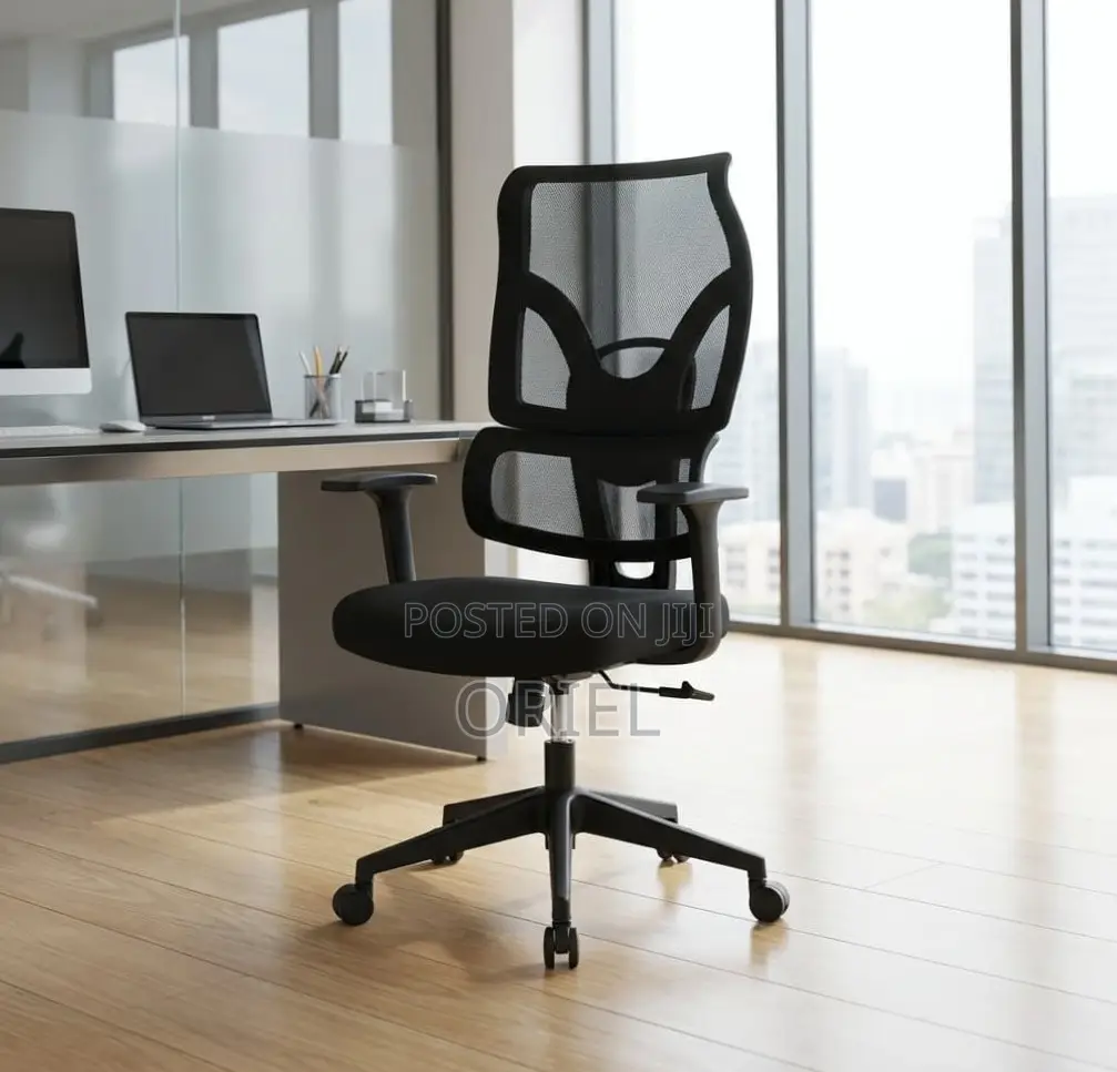 Office Chair : High-Back Ergonomic Corporate Office Chair