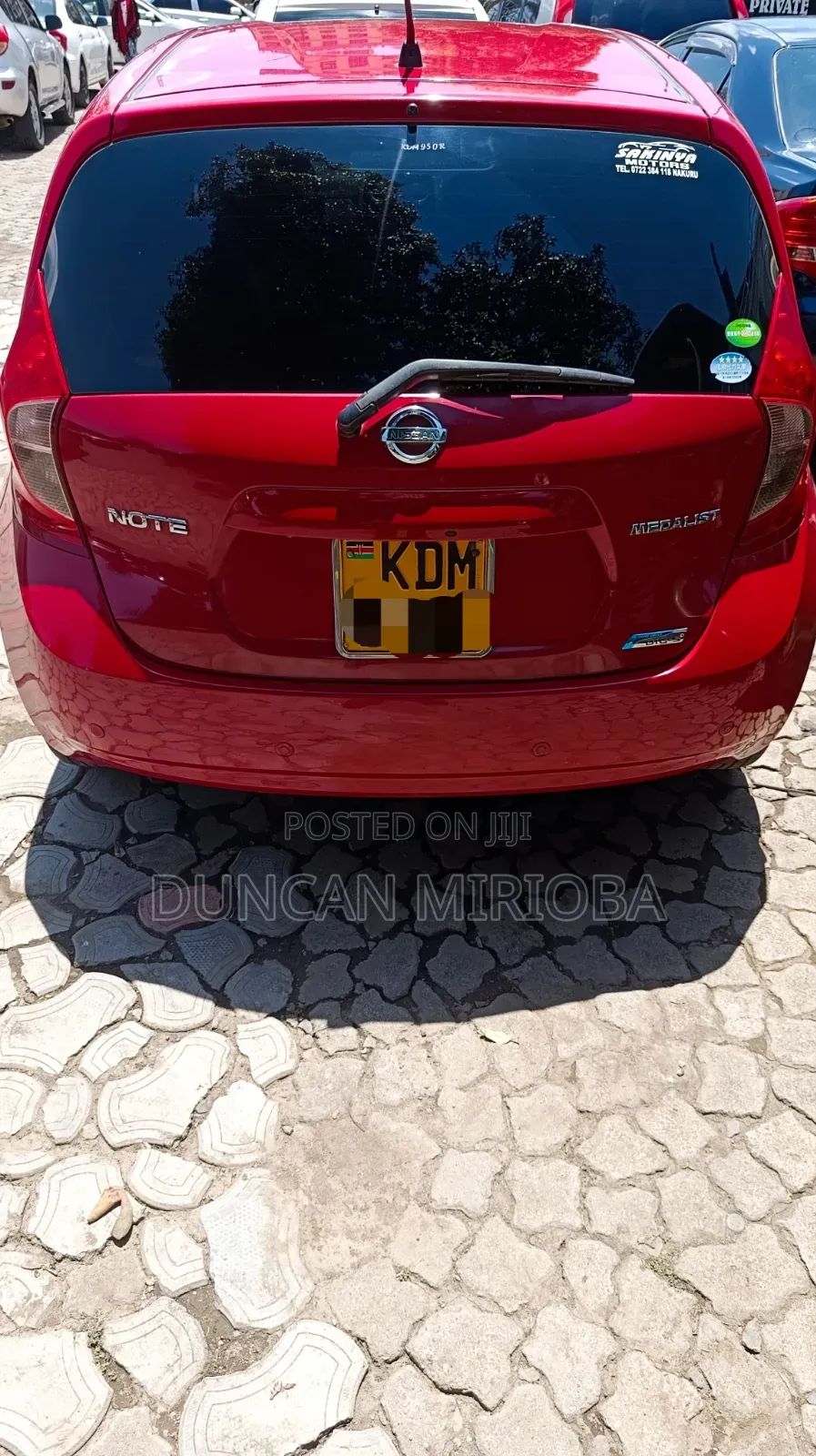 Nissan Note 2016 Red