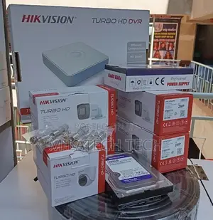 4CH Hikvision CCTV Complete Set for Home Business
