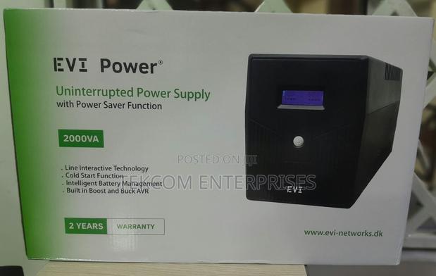 Evi 2000va / 1200w Line Interactive Ups