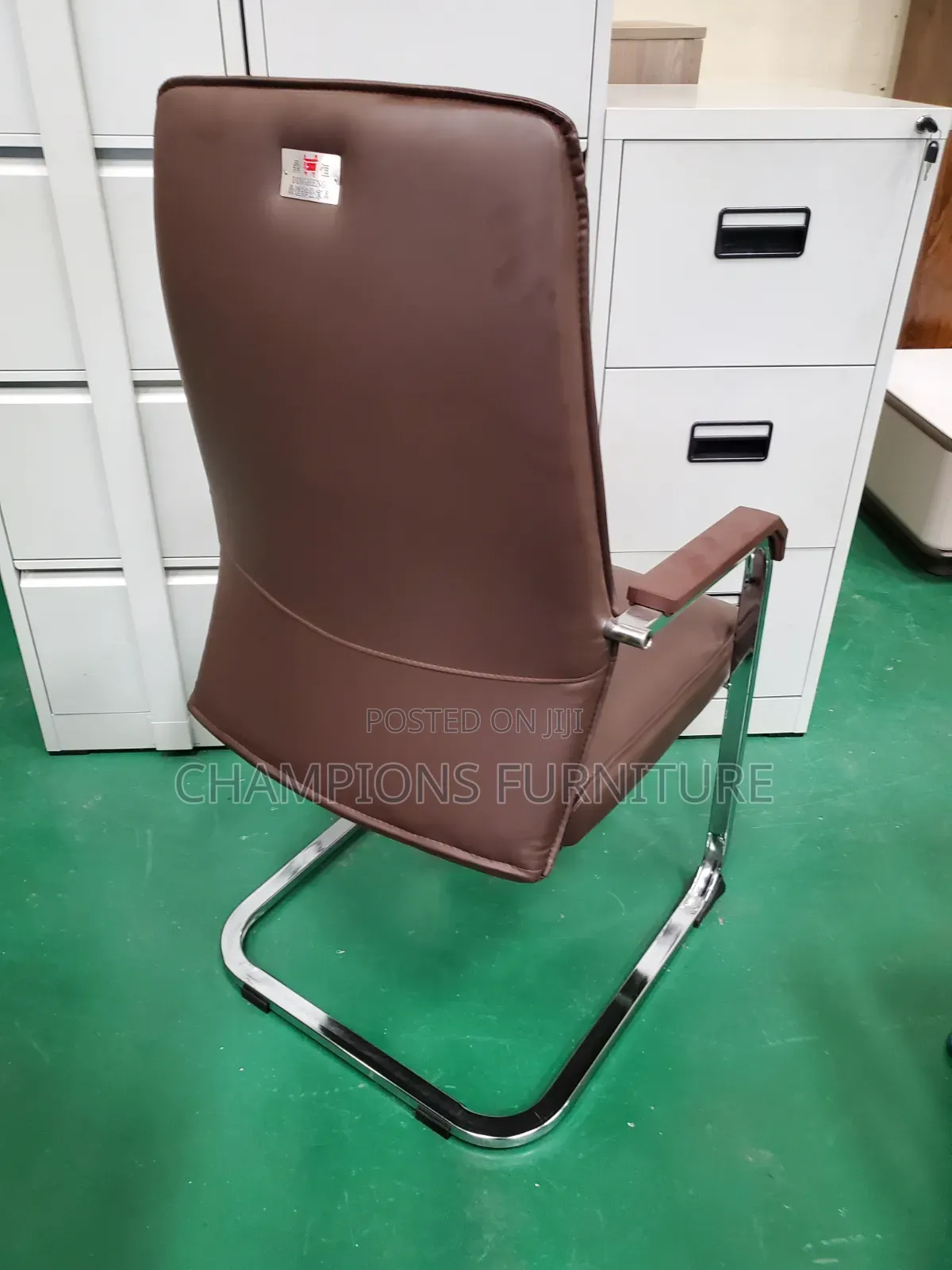 Elegant Brown Executive Boardroom/Visitors Chair