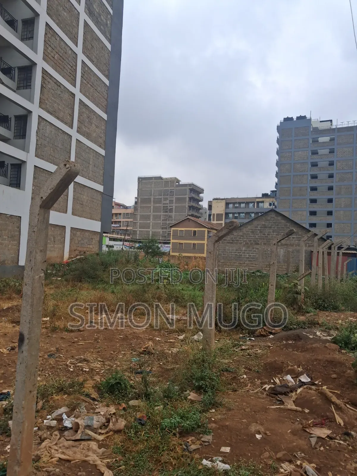 Kasarani Clay Works Prime Commercial Corner Plot on Tarmac