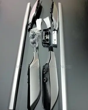 Land Cruiser Prado FJ150 Silver Roof Rails – Pair