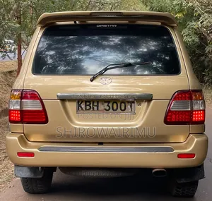 Toyota Land Cruiser 2003 Yellow