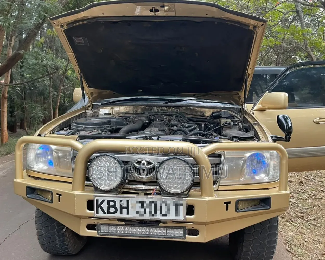 Toyota Land Cruiser 2003 Yellow