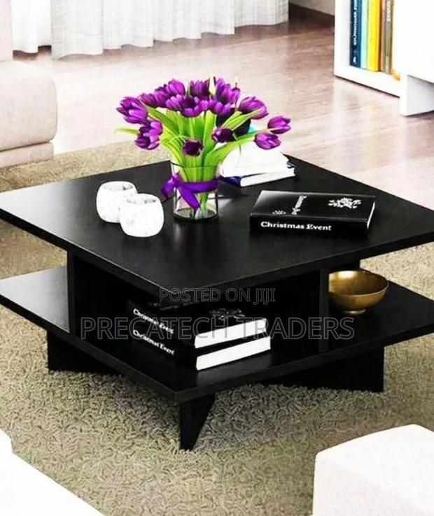 Modern Hamilton Black Coffee Table - thumbnail 2