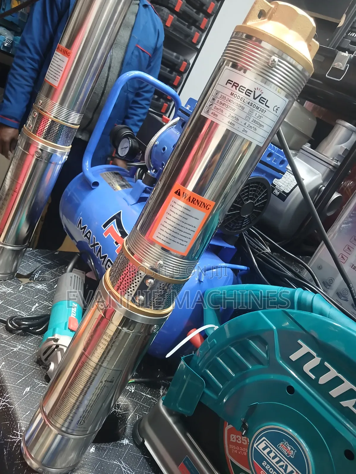 1hp Submersible Water Pump / Freevel Water Pump 1h