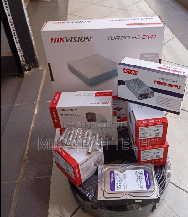 Hikvision 4 Camera Surveillance System Complete Kit