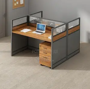 Office Workstation : 2-Seater Modern Staff Workstation