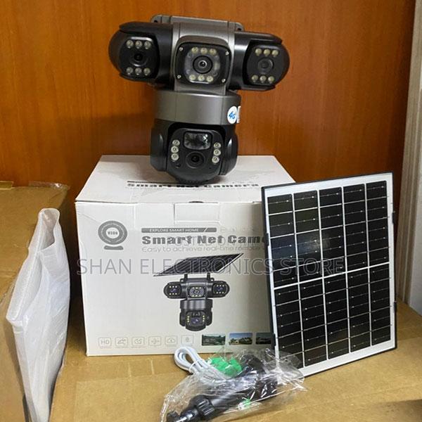 •AI Motion Detection Two-Way Solar 4G Triple Lens PTZ Security Cam