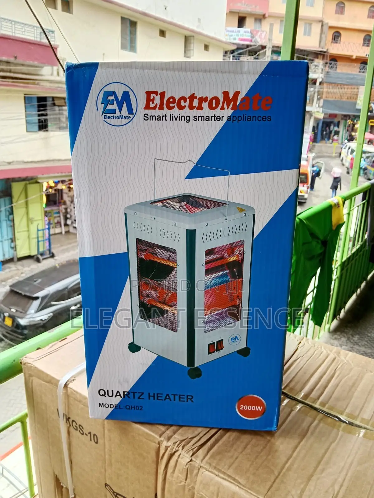 Quartz Heater With 5 Heat Settings 2000W Room Heater