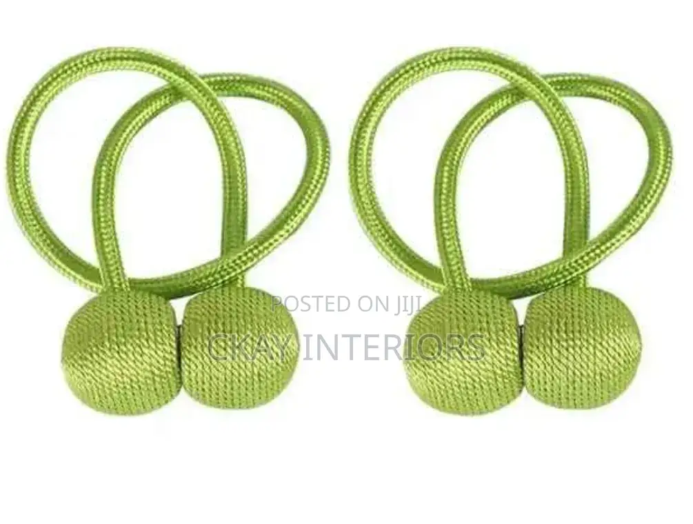 Magnetic Holders for Elegant Curtain Lovers.