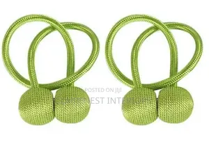 Magnetic Holders for Elegant Curtain Lovers.